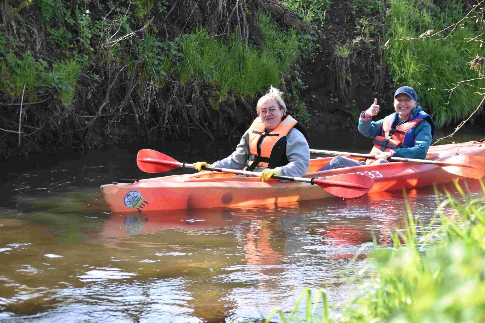 Zdjęcie w galerii na portalu naszwodzislaw.com: Szotkówka uprzątnięta z odpadów wiadomości z regionu
