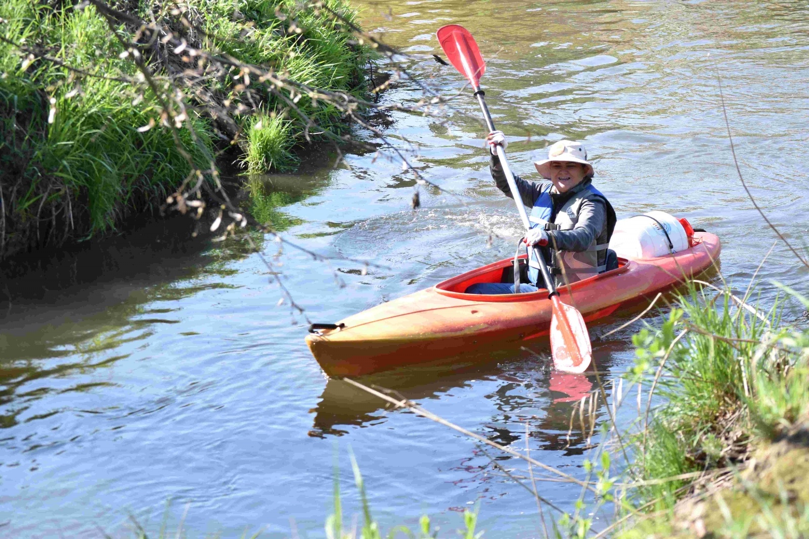 Zdjęcie w galerii na portalu naszwodzislaw.com: Szotkówka uprzątnięta z odpadów wiadomości z regionu