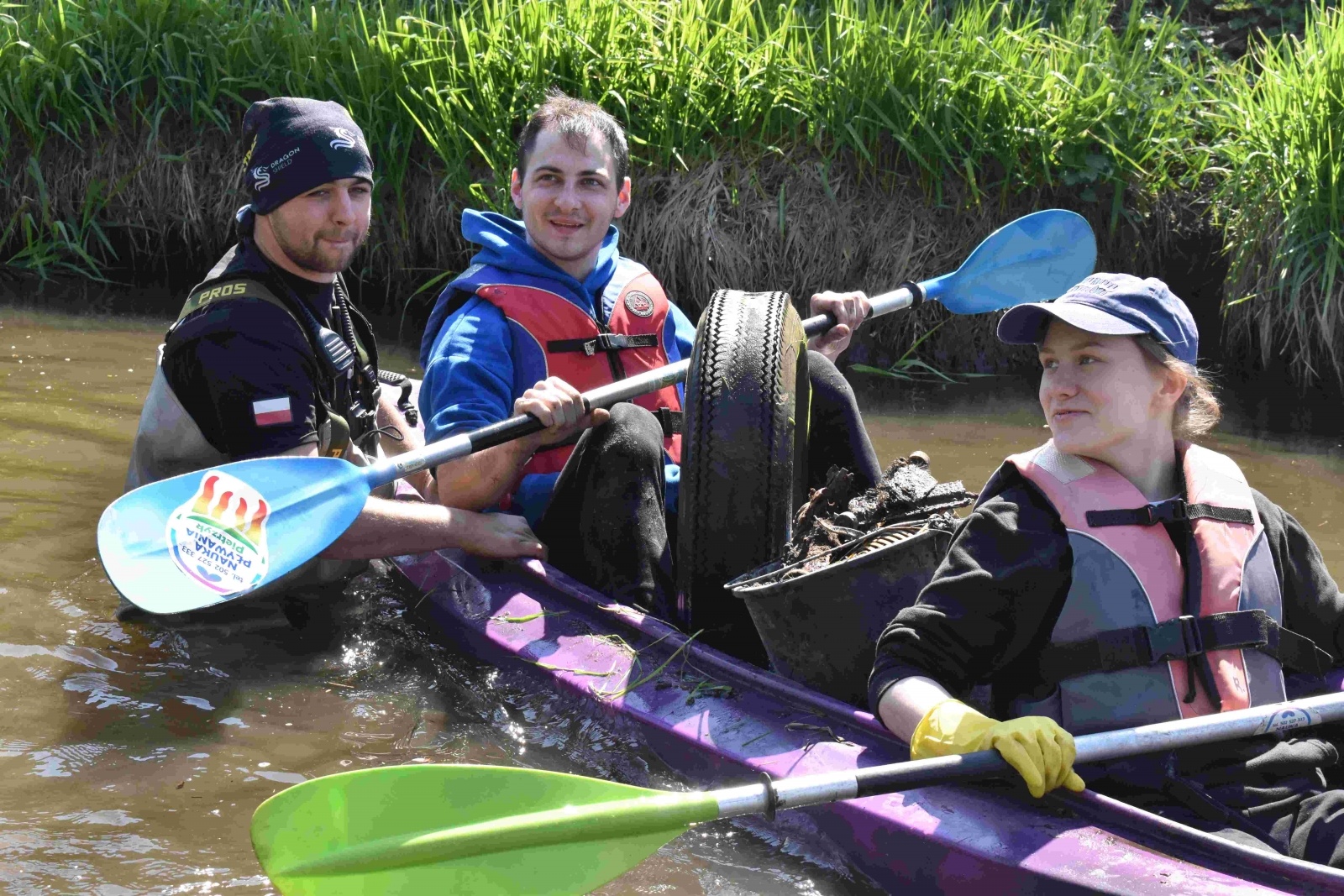 Zdjęcie w galerii na portalu naszwodzislaw.com: Szotkówka uprzątnięta z odpadów wiadomości z regionu