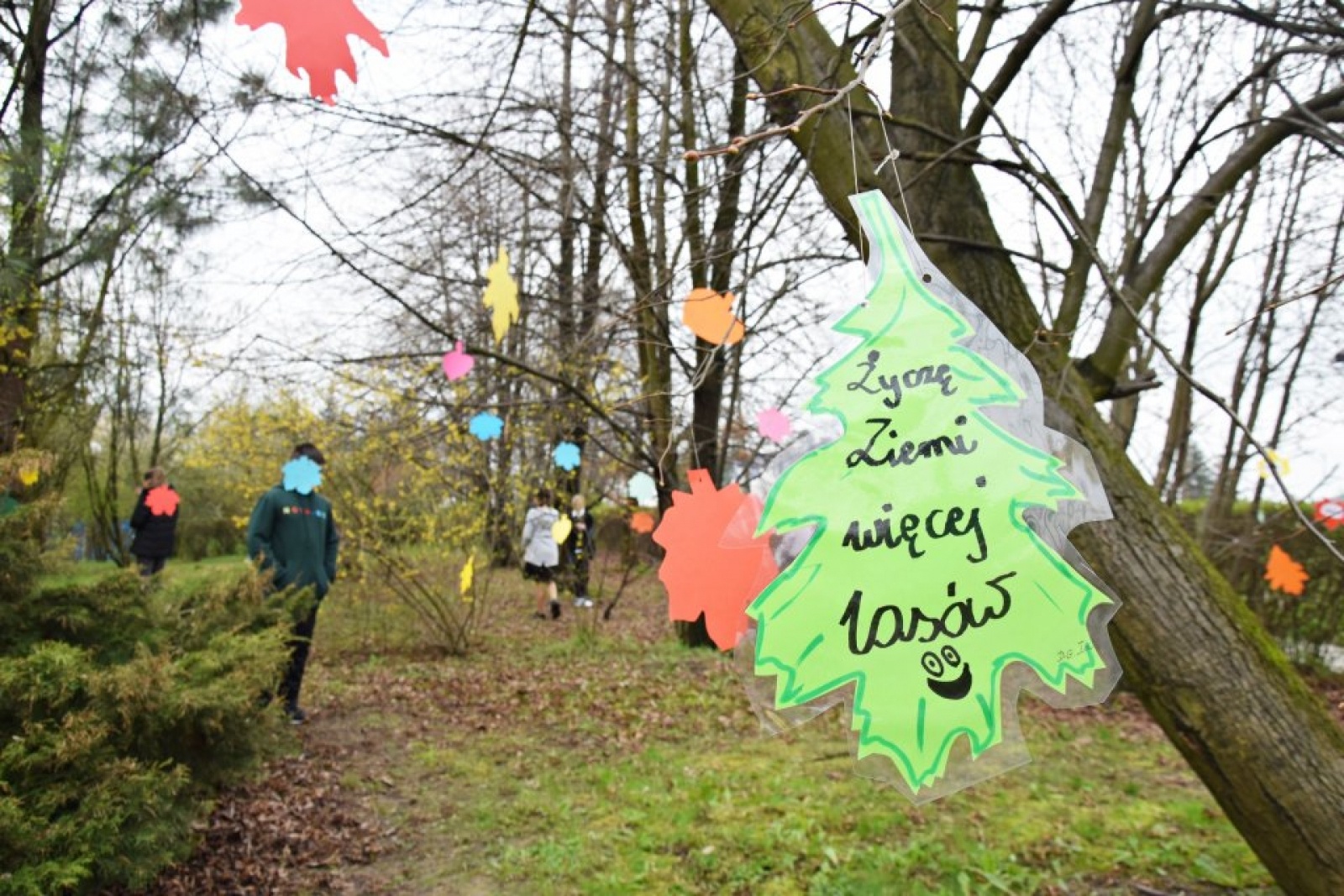 Zdjęcie w galerii na portalu naszwodzislaw.com: Rydułtowy. Nietypowe życzenia dla naszej planety [FOTO] wiadomości z regionu