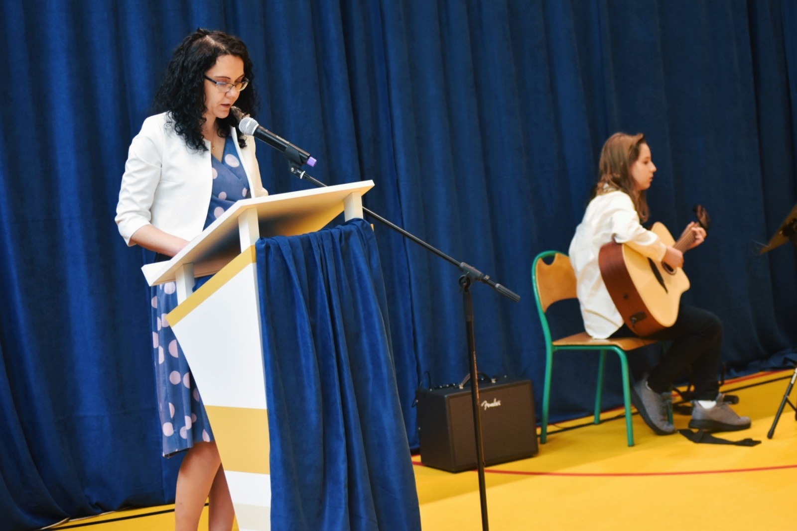 Zdjęcie w galerii na portalu naszwodzislaw.com: Sala gimnastyczna prezentem na 120 urodziny [FOTO] wiadomości z regionu