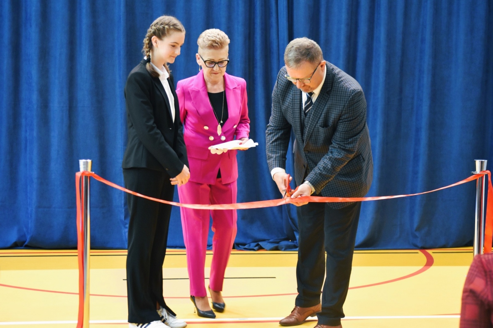Zdjęcie w galerii na portalu naszwodzislaw.com: Sala gimnastyczna prezentem na 120 urodziny [FOTO] wiadomości z regionu
