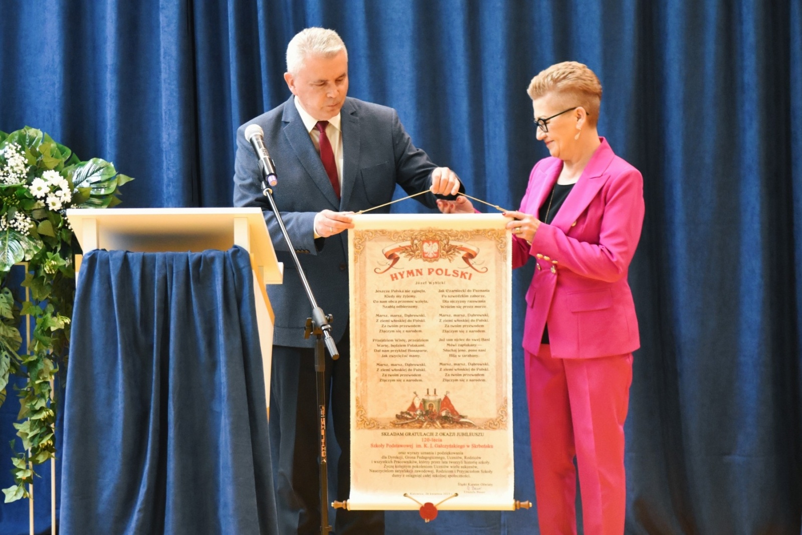 Zdjęcie w galerii na portalu naszwodzislaw.com: Sala gimnastyczna prezentem na 120 urodziny [FOTO] wiadomości z regionu