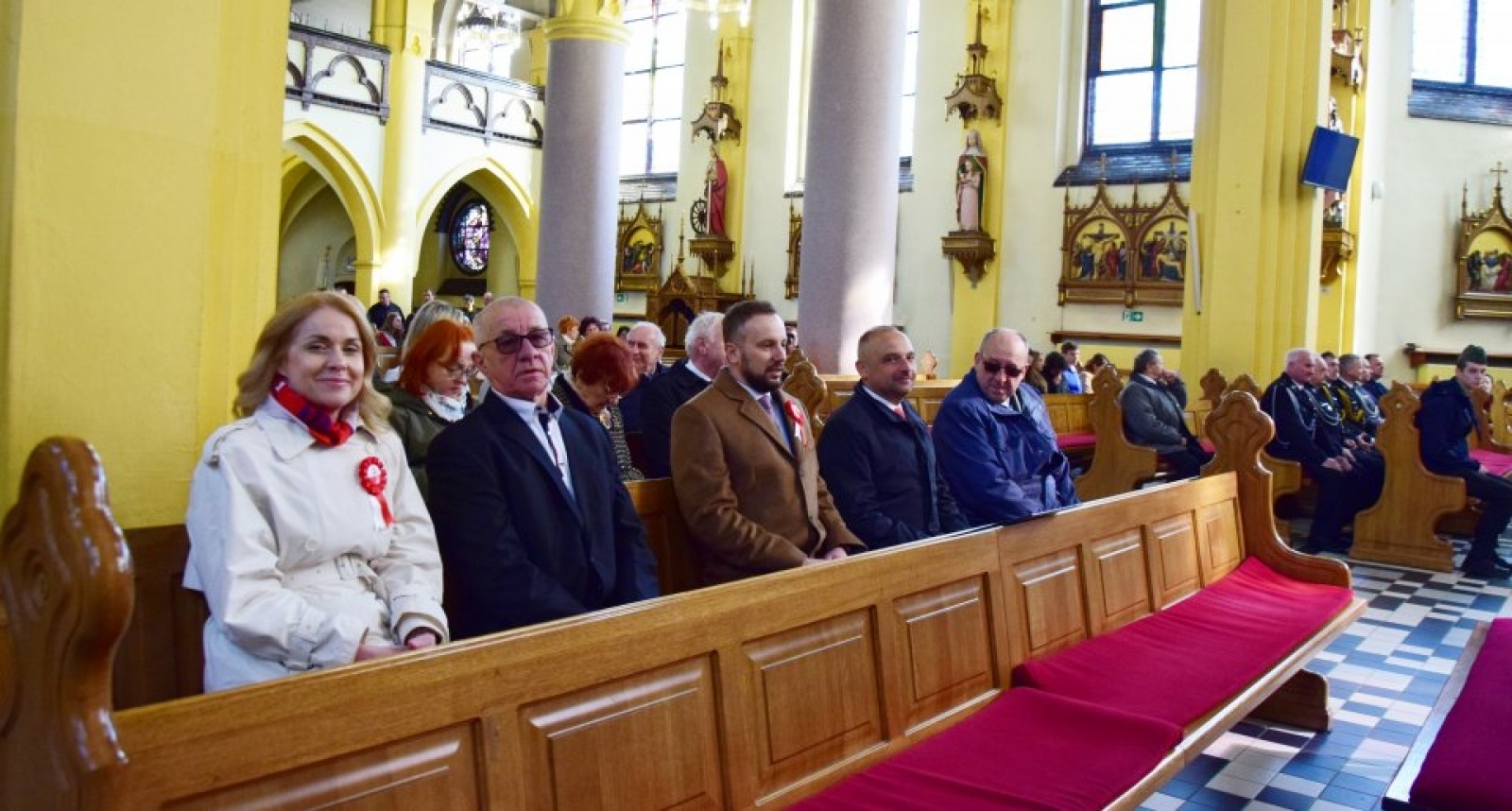 Zdjęcie w galerii na portalu naszwodzislaw.com: Uroczyste Obchody Majowe w Rydułtowach [FOTO] wiadomości z regionu