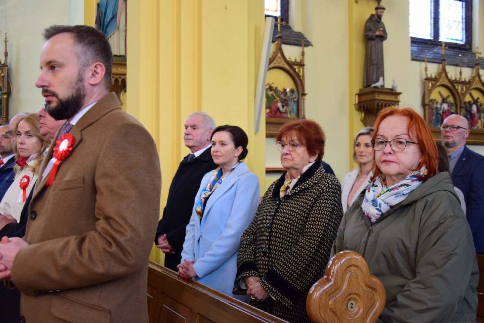 Zdjęcie w galerii na portalu naszwodzislaw.com: Uroczyste Obchody Majowe w Rydułtowach [FOTO] wiadomości z regionu
