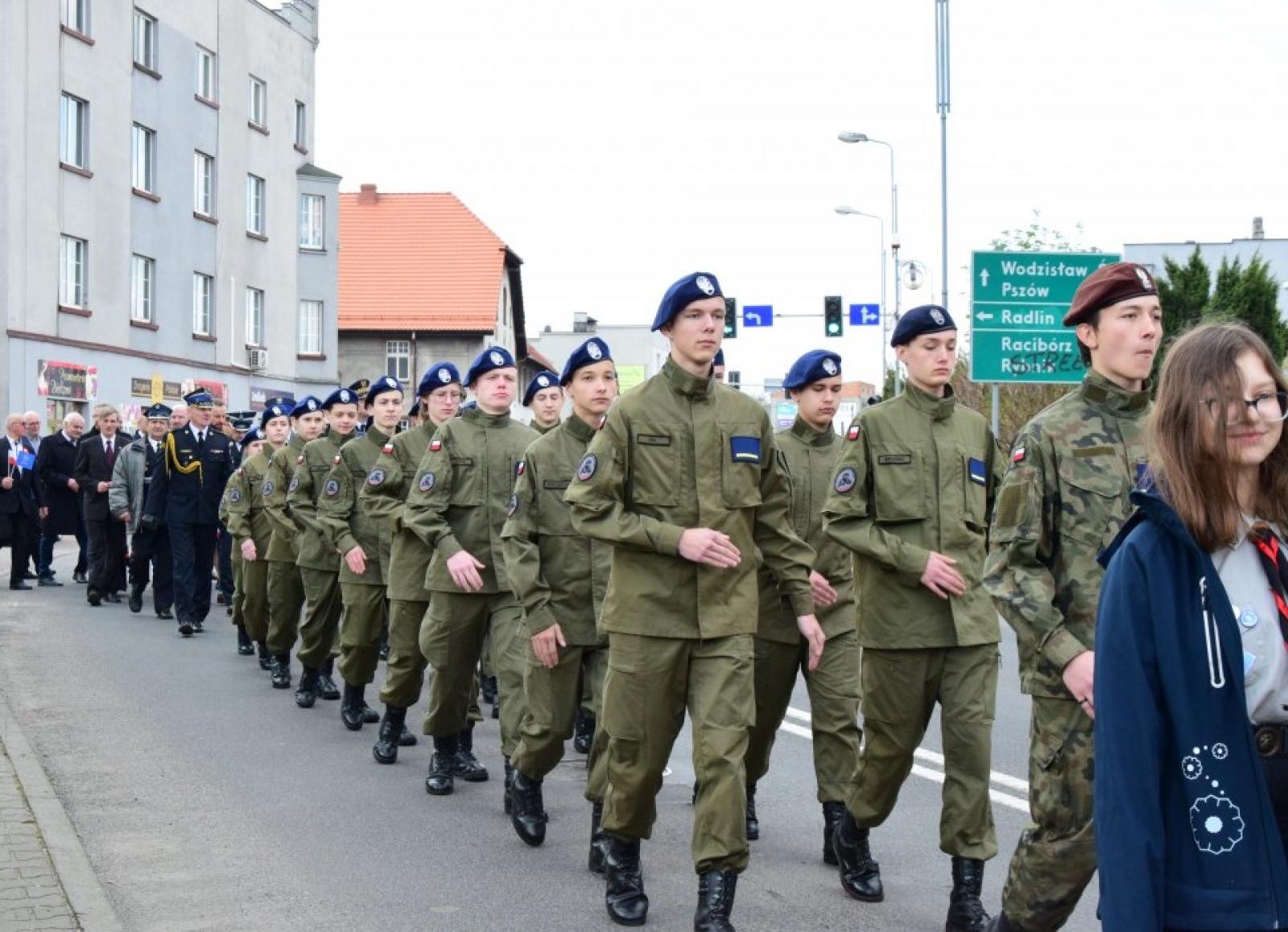 Zdjęcie w galerii na portalu naszwodzislaw.com: Uroczyste Obchody Majowe w Rydułtowach [FOTO] wiadomości z regionu