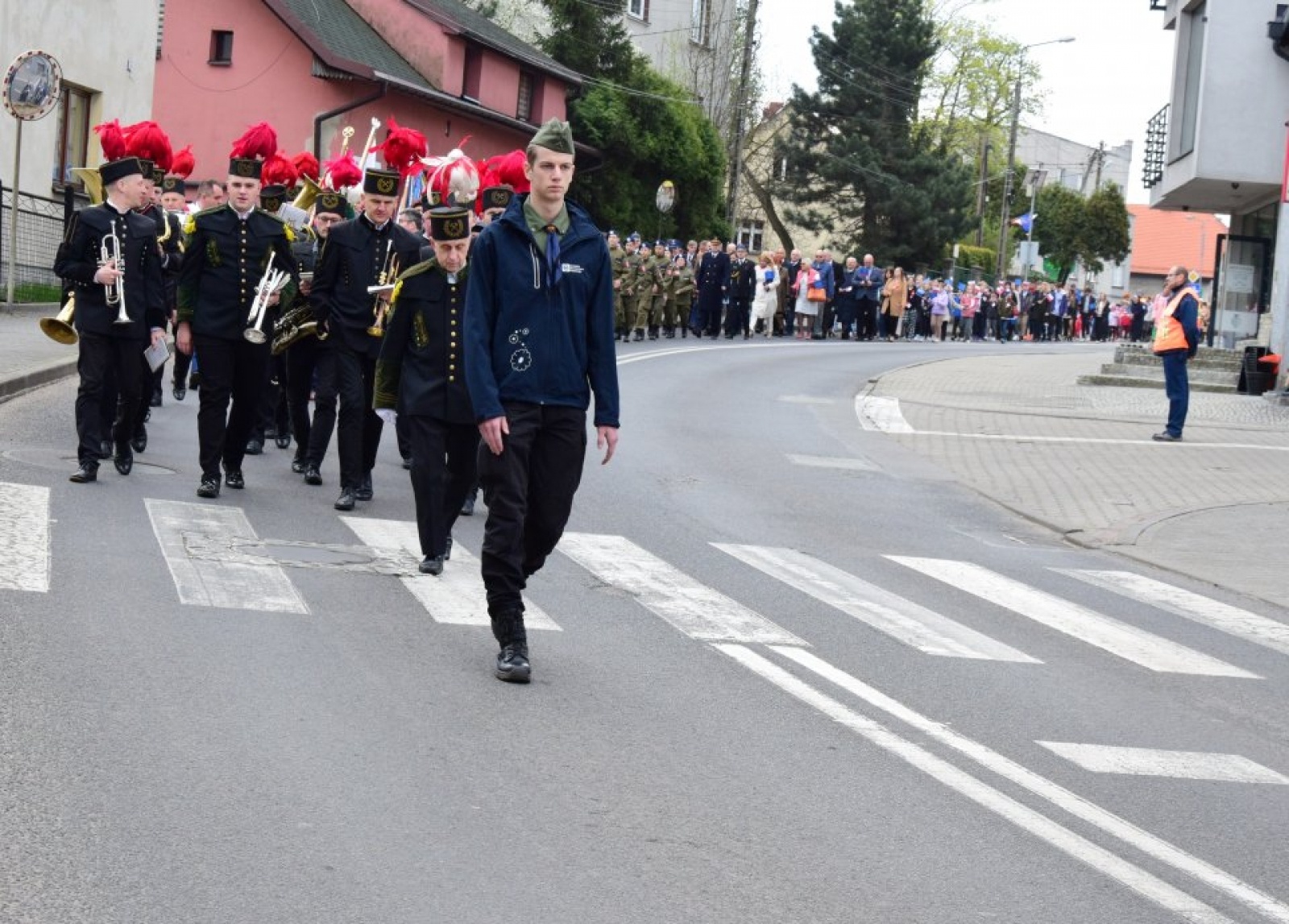 Zdjęcie w galerii na portalu naszwodzislaw.com: Uroczyste Obchody Majowe w Rydułtowach [FOTO] wiadomości z regionu