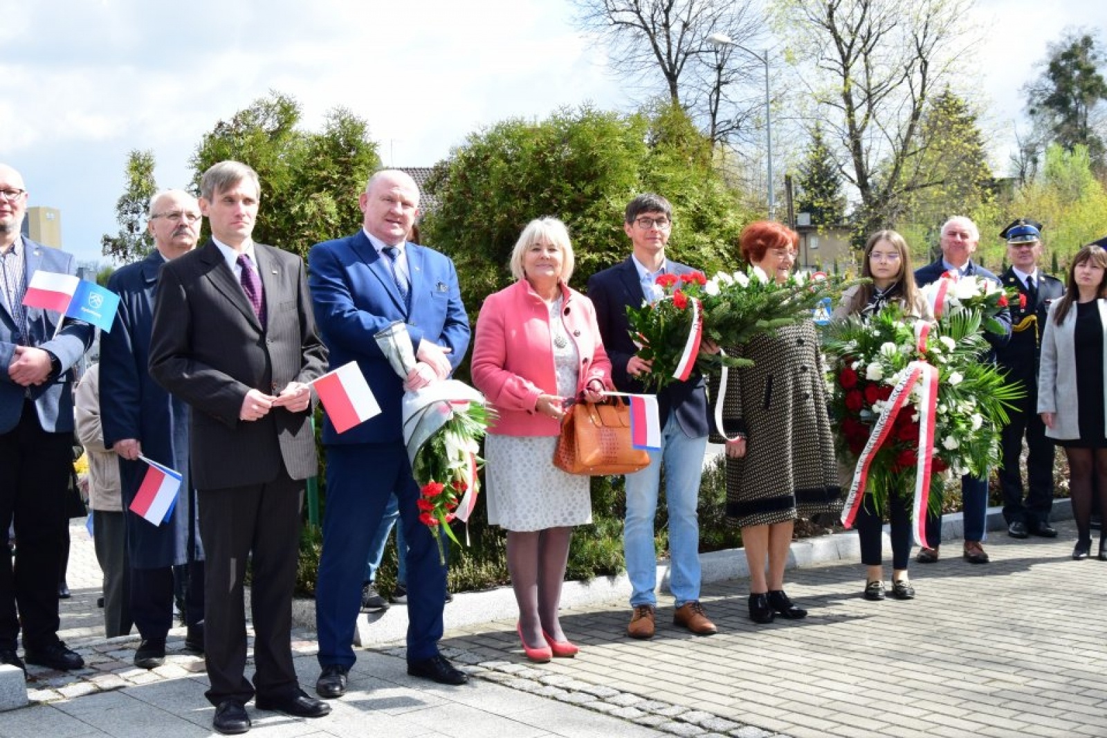 Zdjęcie w galerii na portalu naszwodzislaw.com: Uroczyste Obchody Majowe w Rydułtowach [FOTO] wiadomości z regionu