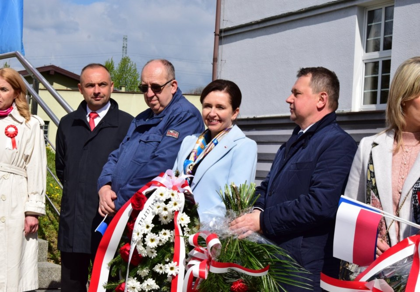 Zdjęcie w galerii na portalu naszwodzislaw.com: Uroczyste Obchody Majowe w Rydułtowach [FOTO] wiadomości z regionu