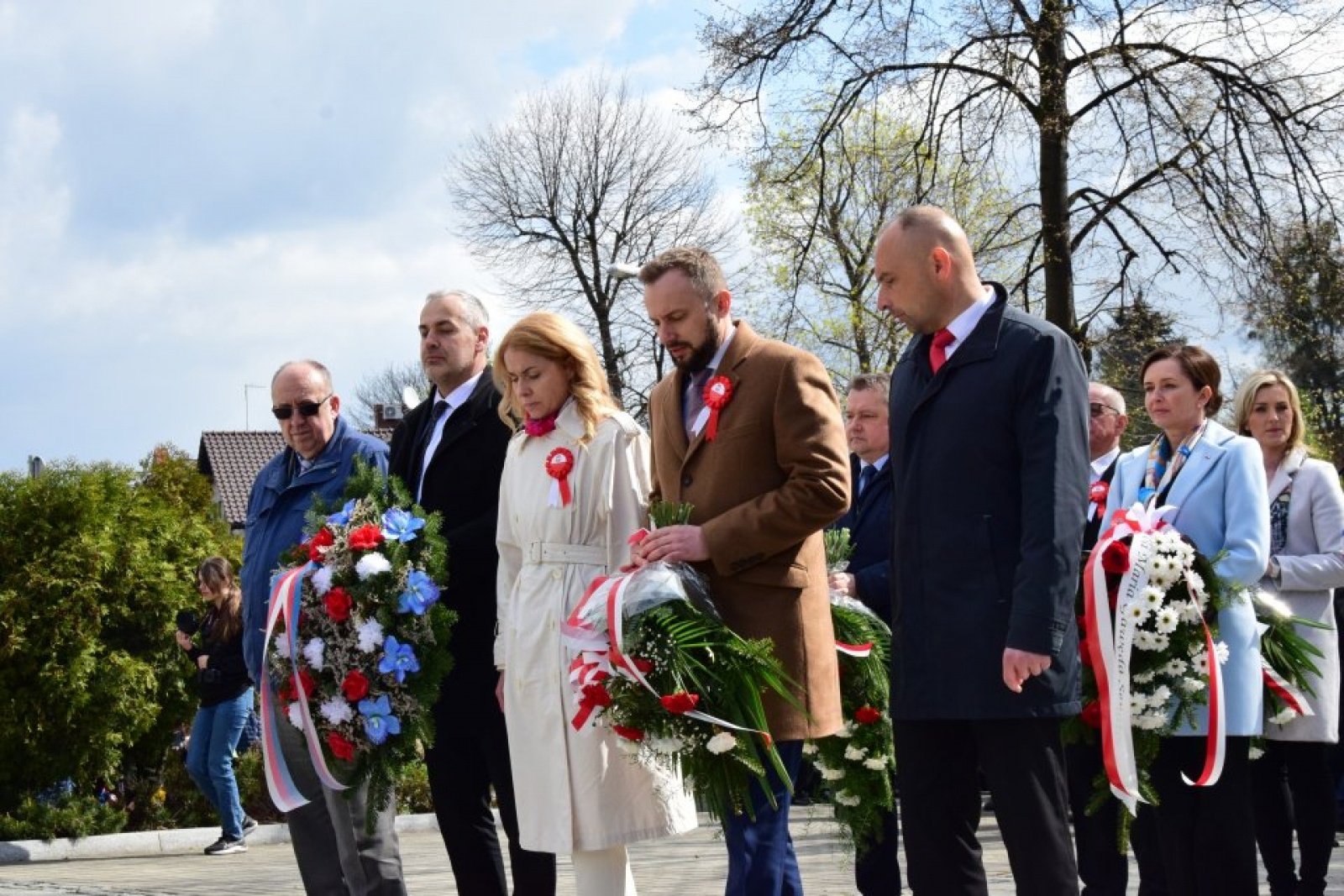 Zdjęcie w galerii na portalu naszwodzislaw.com: Uroczyste Obchody Majowe w Rydułtowach [FOTO] wiadomości z regionu