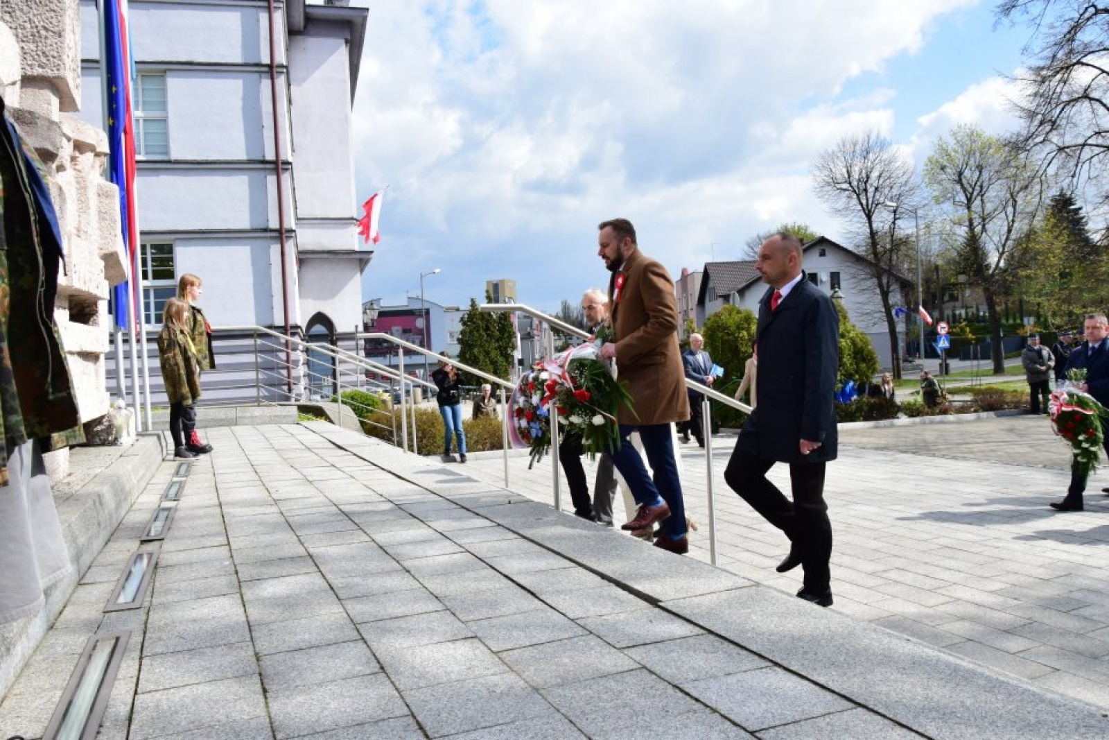 Zdjęcie w galerii na portalu naszwodzislaw.com: Uroczyste Obchody Majowe w Rydułtowach [FOTO] wiadomości z regionu