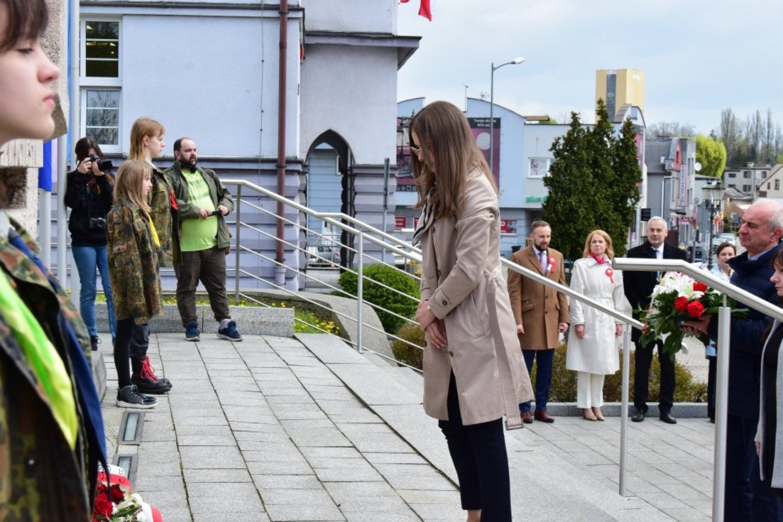 Zdjęcie w galerii na portalu naszwodzislaw.com: Uroczyste Obchody Majowe w Rydułtowach [FOTO] wiadomości z regionu