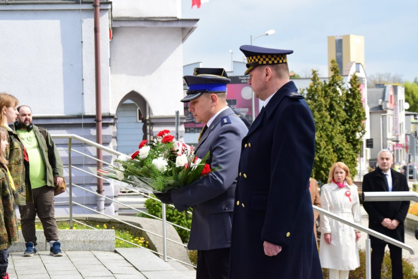 Zdjęcie w galerii na portalu naszwodzislaw.com: Uroczyste Obchody Majowe w Rydułtowach [FOTO] wiadomości z regionu