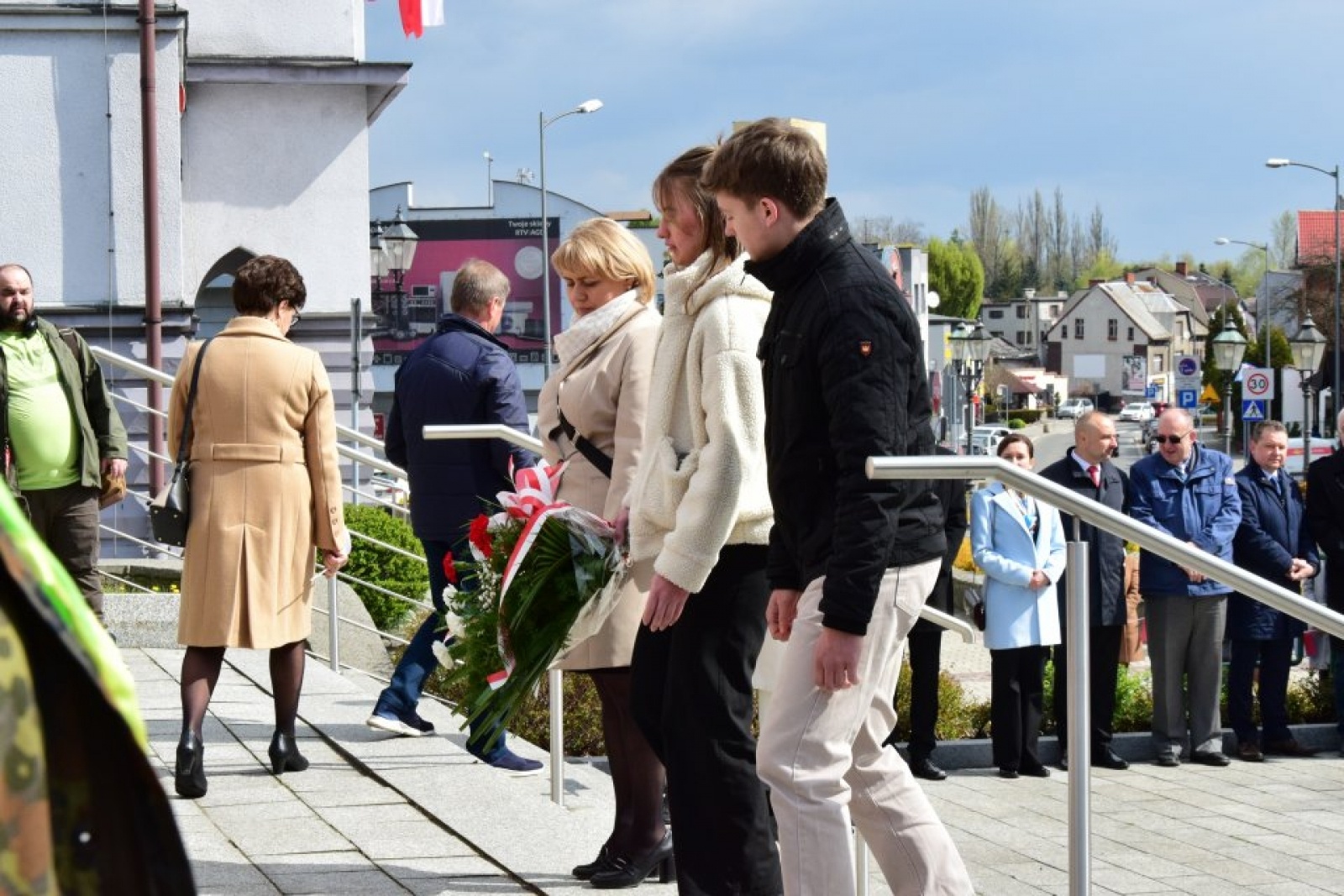 Zdjęcie w galerii na portalu naszwodzislaw.com: Uroczyste Obchody Majowe w Rydułtowach [FOTO] wiadomości z regionu
