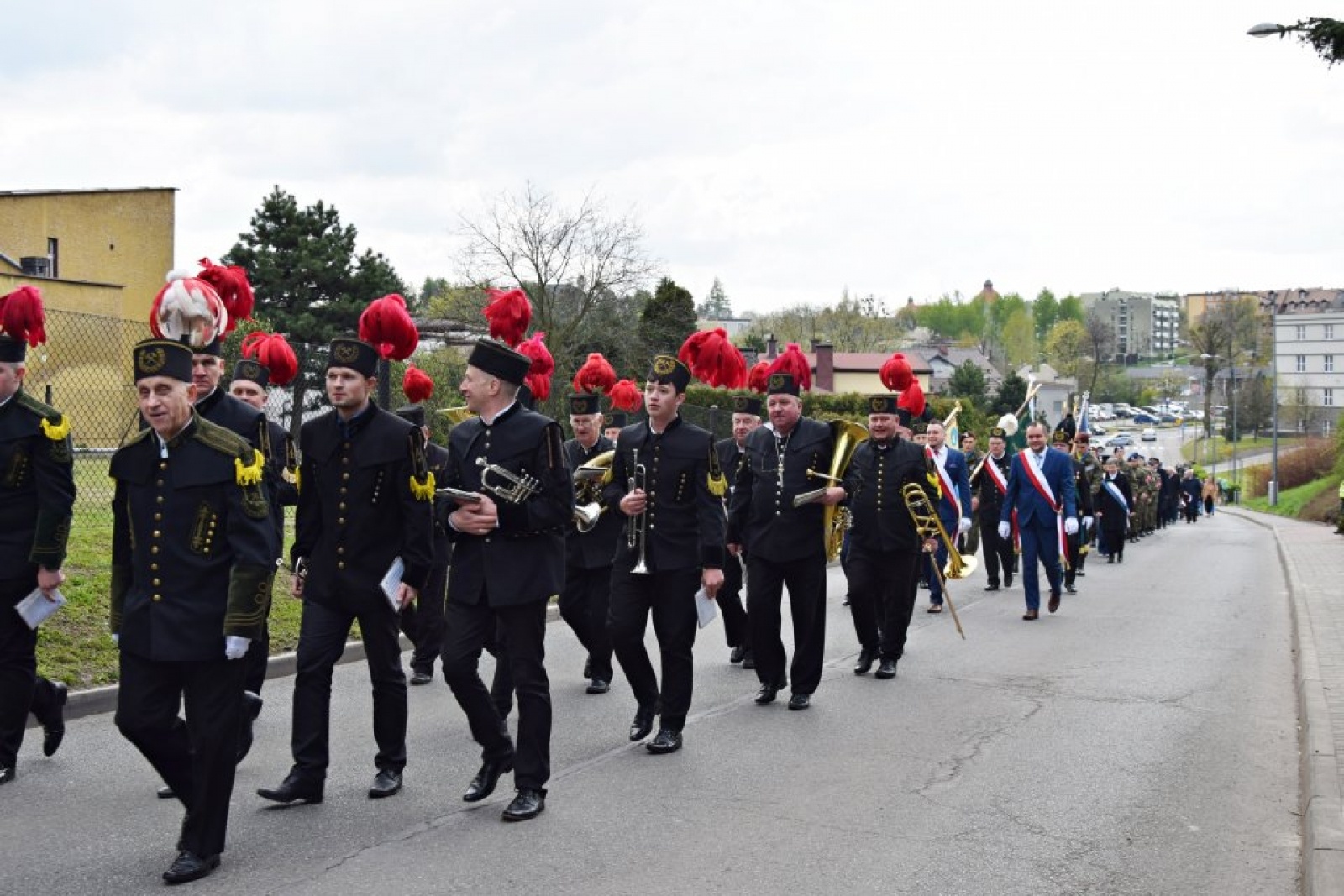 Zdjęcie w galerii na portalu naszwodzislaw.com: Uroczyste Obchody Majowe w Rydułtowach [FOTO] wiadomości z regionu