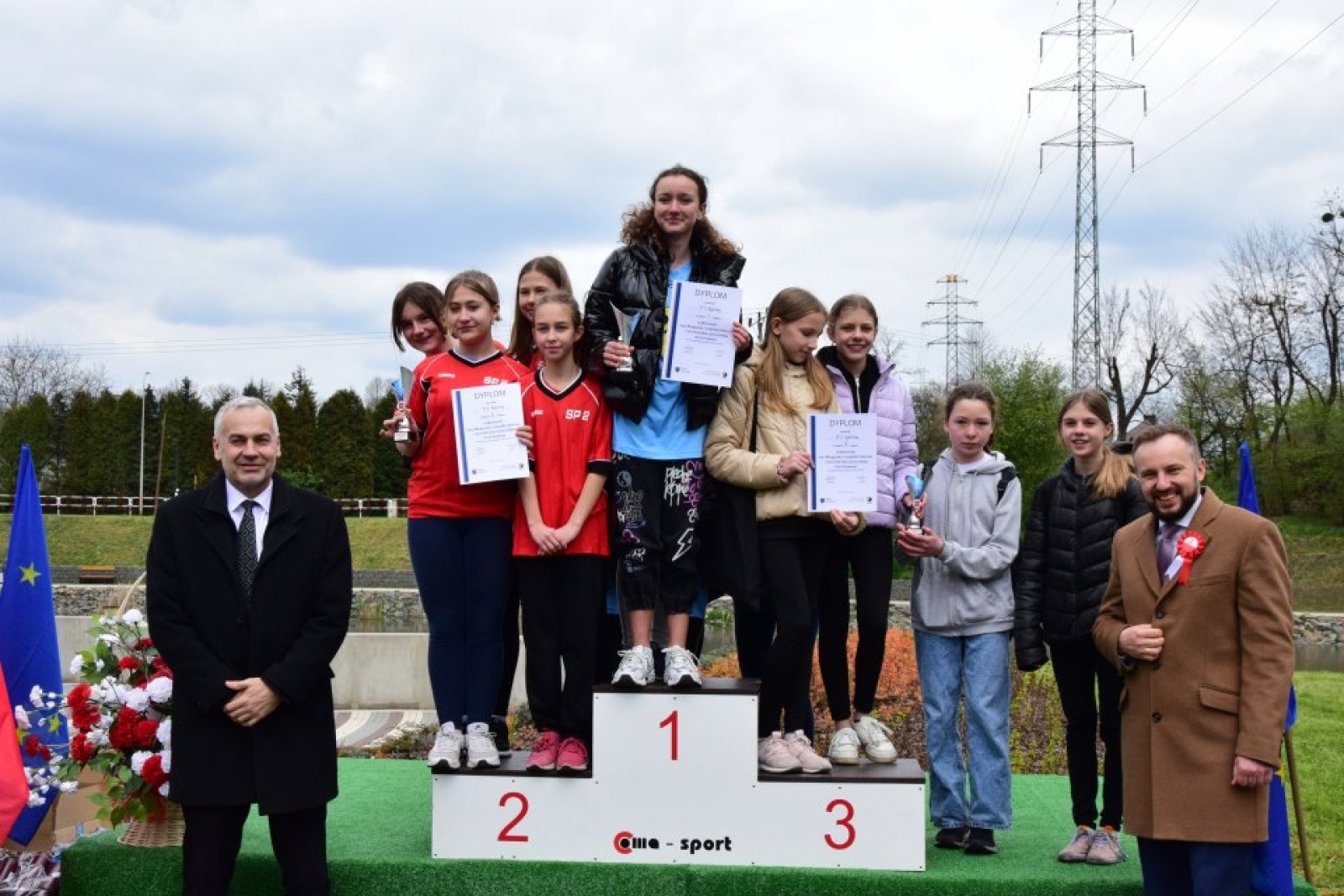 Zdjęcie w galerii na portalu naszwodzislaw.com: Uroczyste Obchody Majowe w Rydułtowach [FOTO] wiadomości z regionu