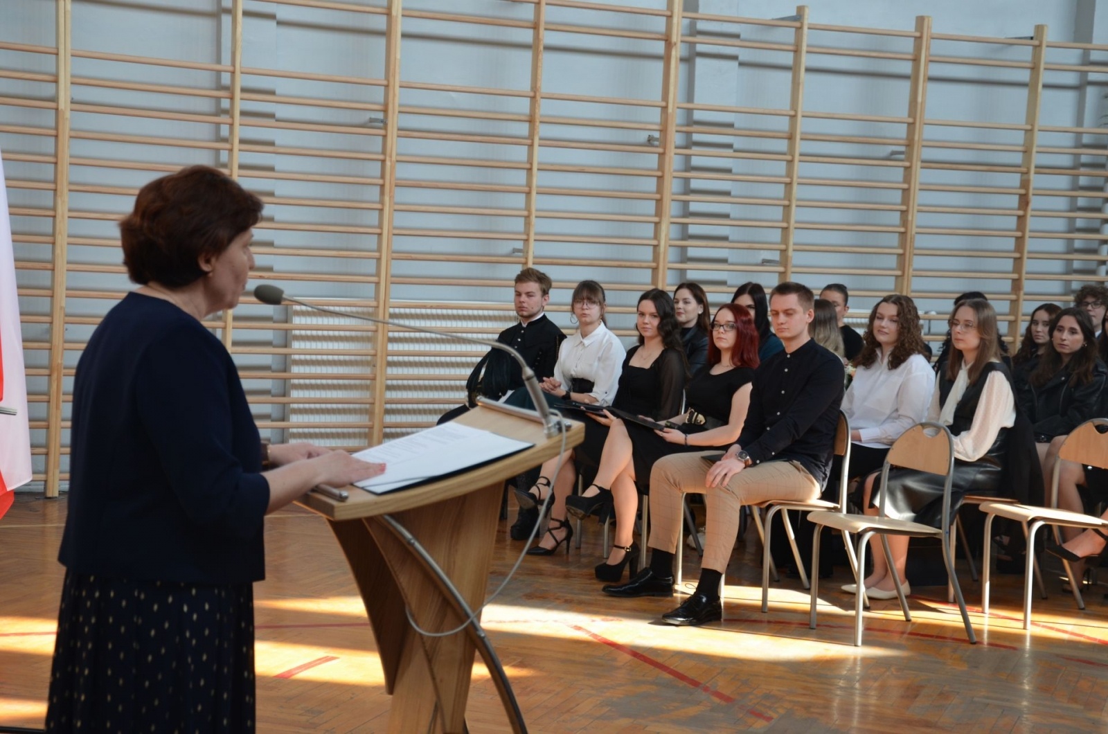 Zdjęcie w galerii na portalu naszwodzislaw.com: Wodzisławscy maturzyści odebrali świadectwa [FOTO] wiadomości z regionu