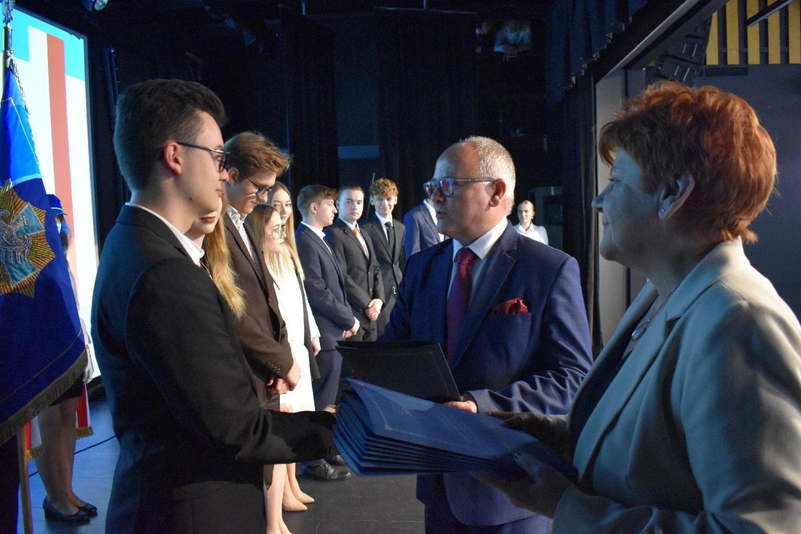 Zdjęcie w galerii na portalu naszwodzislaw.com: Wodzisławscy maturzyści odebrali świadectwa [FOTO] wiadomości z regionu