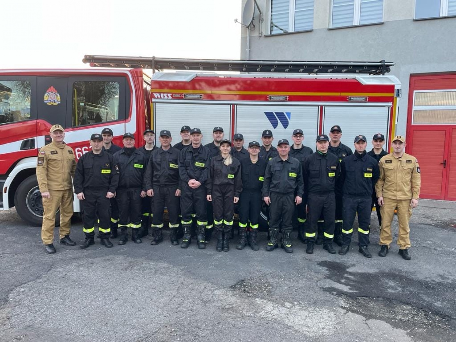 Zdjęcie w galerii na portalu naszwodzislaw.com: Zakończenie szkolenia podstawowego strażaków ratowników OSP wiadomości z regionu