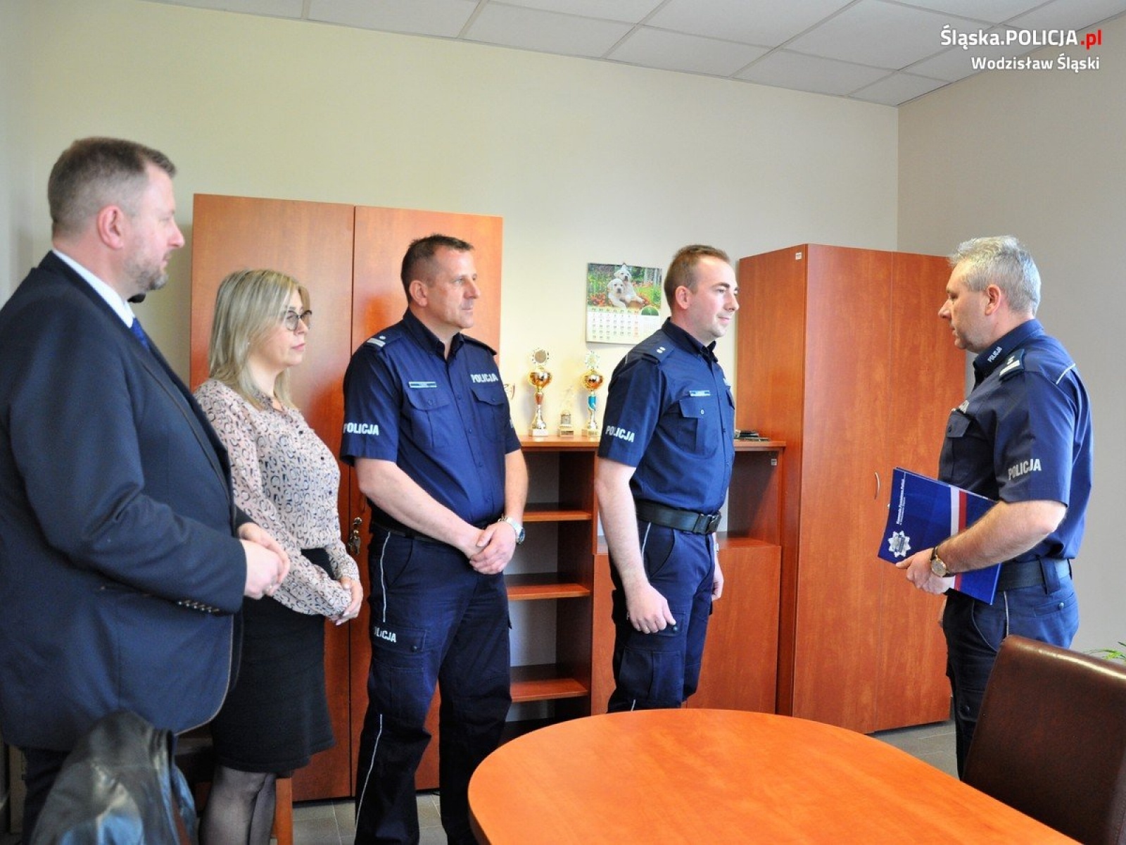 Zdjęcie w galerii na portalu naszwodzislaw.com: Komisariat policji w Gorzycach ma nowego zastępcę komendanta wiadomości z regionu