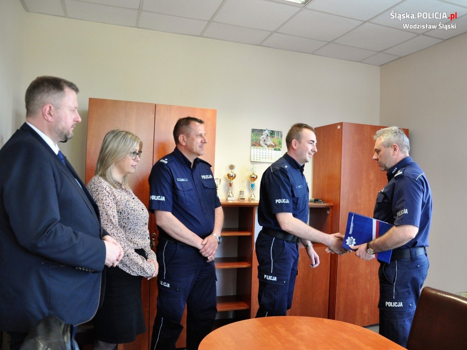 Zdjęcie w galerii na portalu naszwodzislaw.com: Komisariat policji w Gorzycach ma nowego zastępcę komendanta wiadomości z regionu