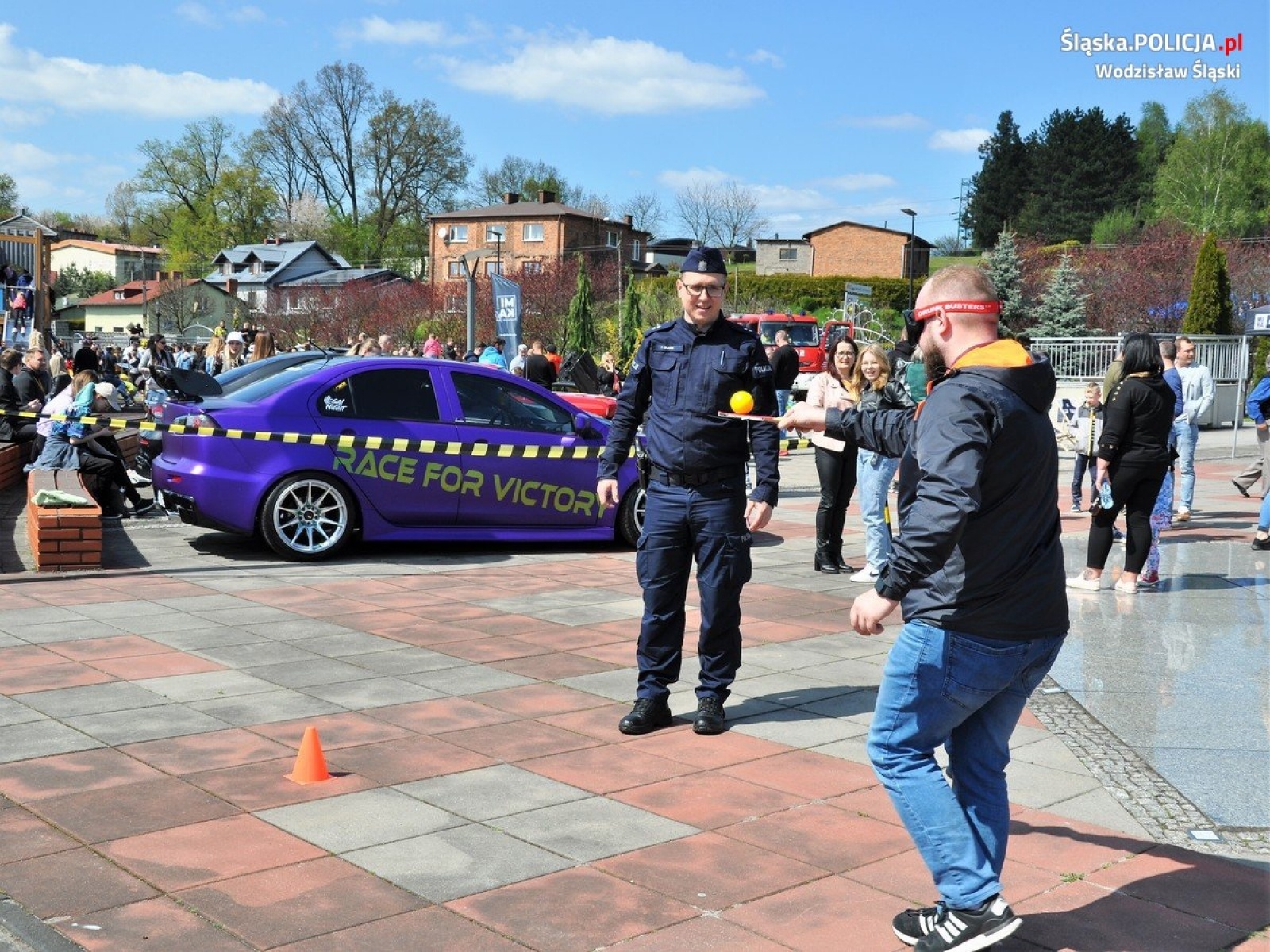 Zdjęcie w galerii na portalu naszwodzislaw.com: Rozpoczęcie sezonu motoryzacyjnego 2023 z wodzisławską policją [FOTO] wiadomości z regionu