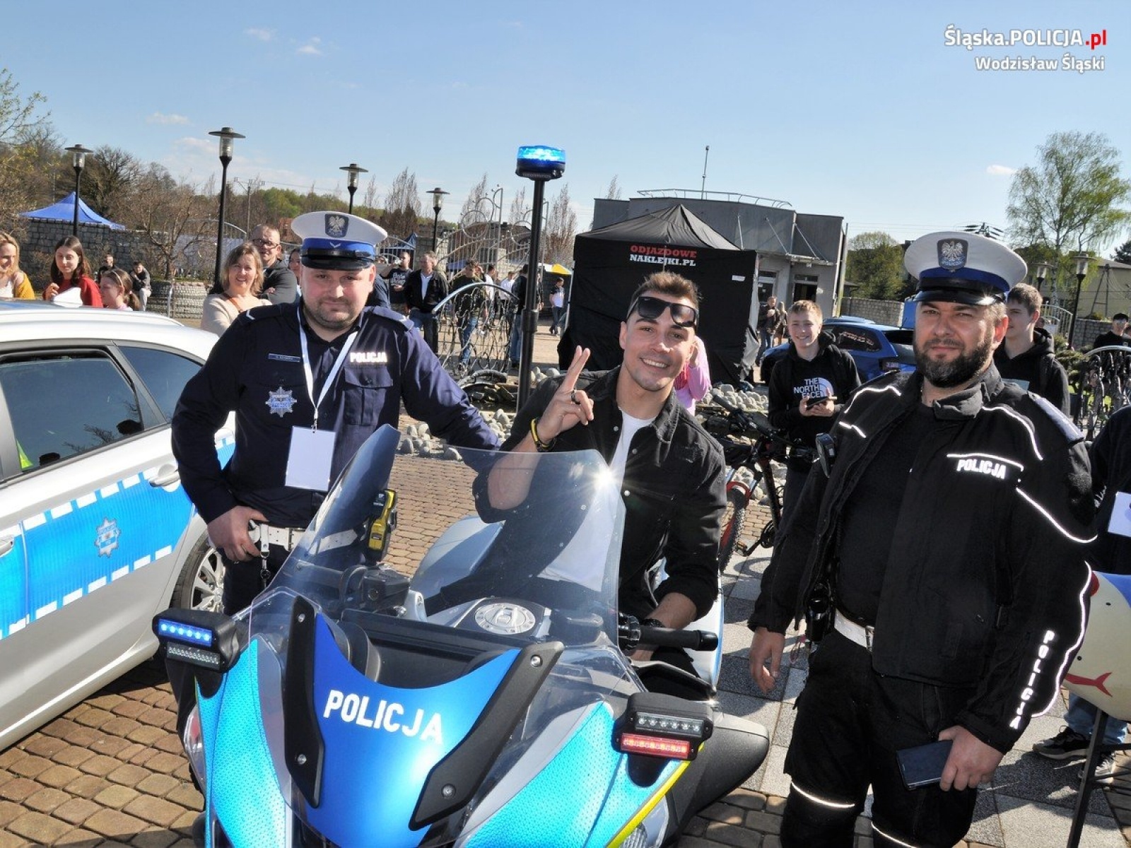 Zdjęcie w galerii na portalu naszwodzislaw.com: Rozpoczęcie sezonu motoryzacyjnego 2023 z wodzisławską policją [FOTO] wiadomości z regionu