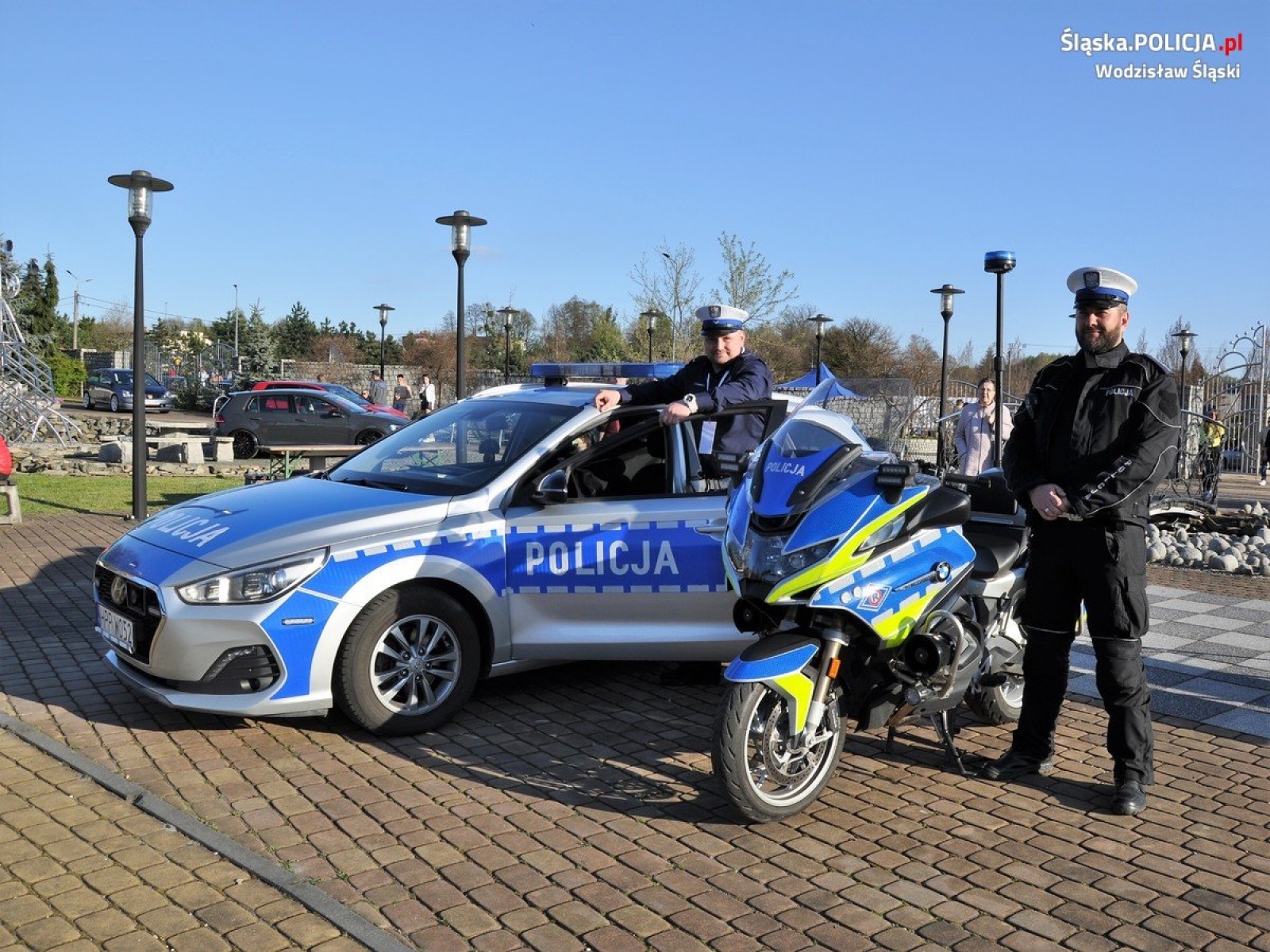 Zdjęcie w galerii na portalu naszwodzislaw.com: Rozpoczęcie sezonu motoryzacyjnego 2023 z wodzisławską policją [FOTO] wiadomości z regionu