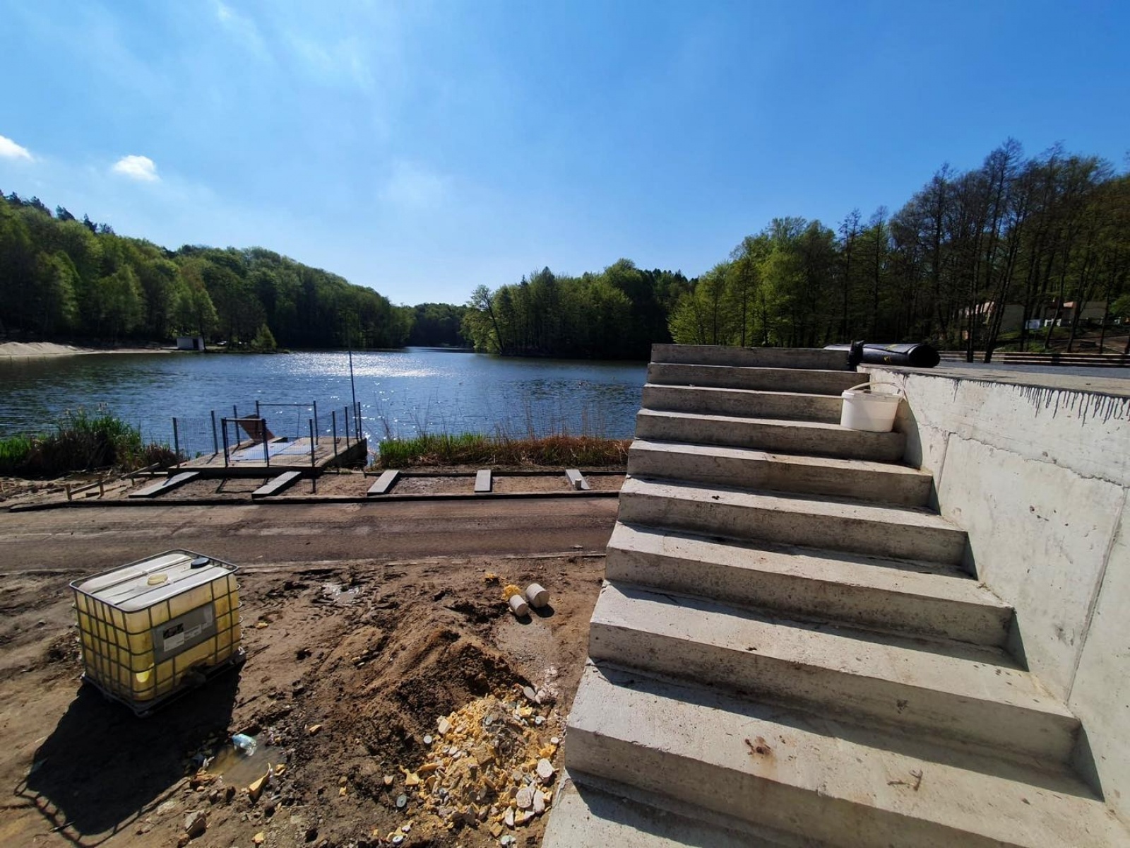 Zdjęcie w galerii na portalu naszwodzislaw.com: Prace na Balatonie postępują [FOTO] wiadomości z regionu