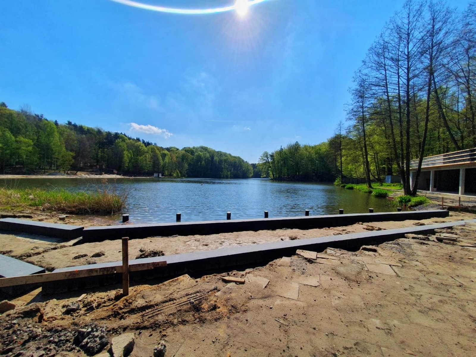 Zdjęcie w galerii na portalu naszwodzislaw.com: Prace na Balatonie postępują [FOTO] wiadomości z regionu