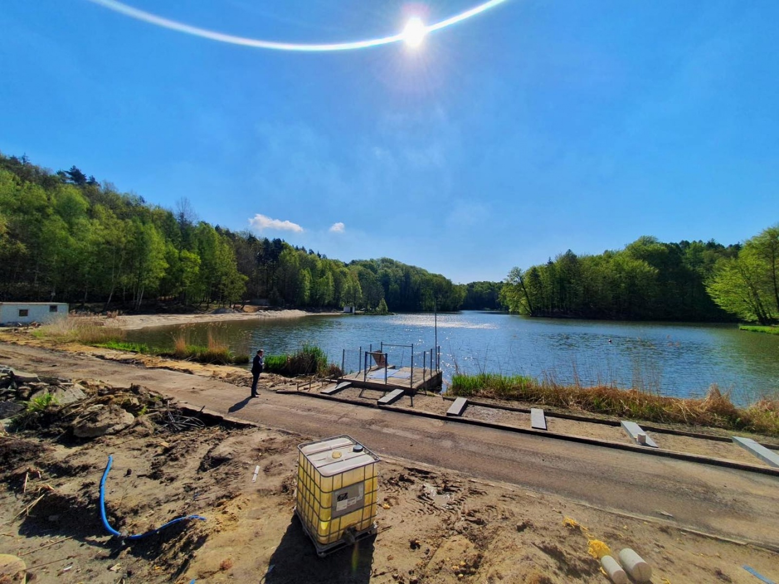 Zdjęcie w galerii na portalu naszwodzislaw.com: Prace na Balatonie postępują [FOTO] wiadomości z regionu