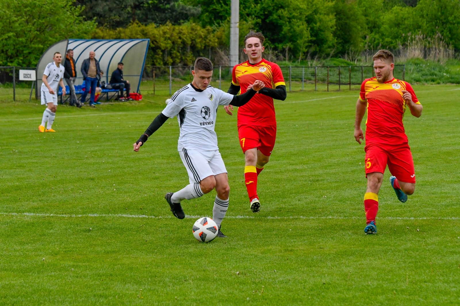 Zdjęcie w galerii na portalu naszwodzislaw.com: Lubomia pewnie pokonała Zgodę Zawada Książęca [FOTO] wiadomości z regionu