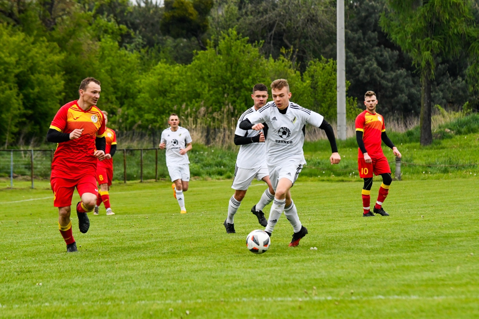 Zdjęcie w galerii na portalu naszwodzislaw.com: Lubomia pewnie pokonała Zgodę Zawada Książęca [FOTO] wiadomości z regionu