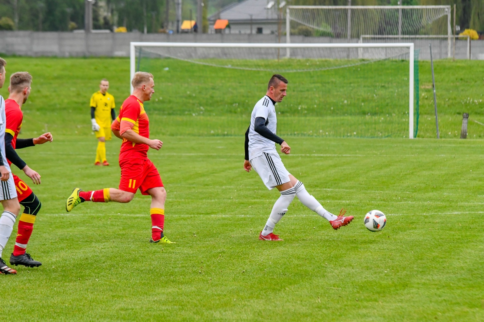 Zdjęcie w galerii na portalu naszwodzislaw.com: Lubomia pewnie pokonała Zgodę Zawada Książęca [FOTO] wiadomości z regionu