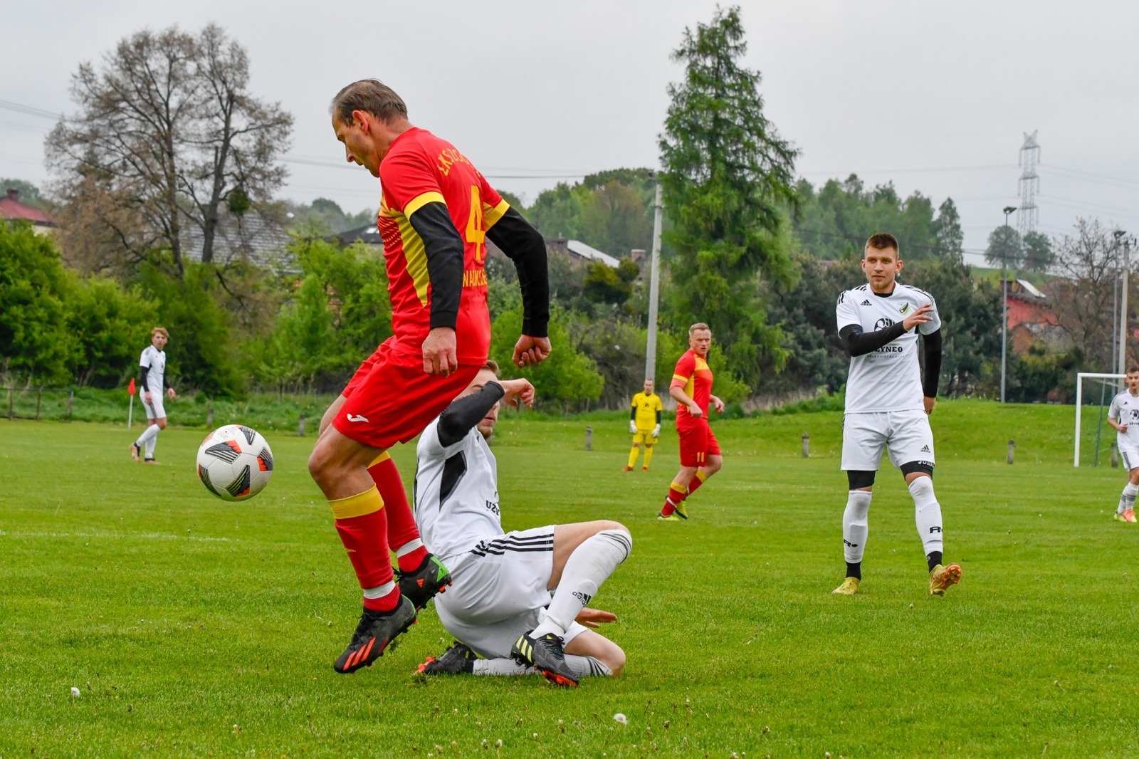 Zdjęcie w galerii na portalu naszwodzislaw.com: Lubomia pewnie pokonała Zgodę Zawada Książęca [FOTO] wiadomości z regionu