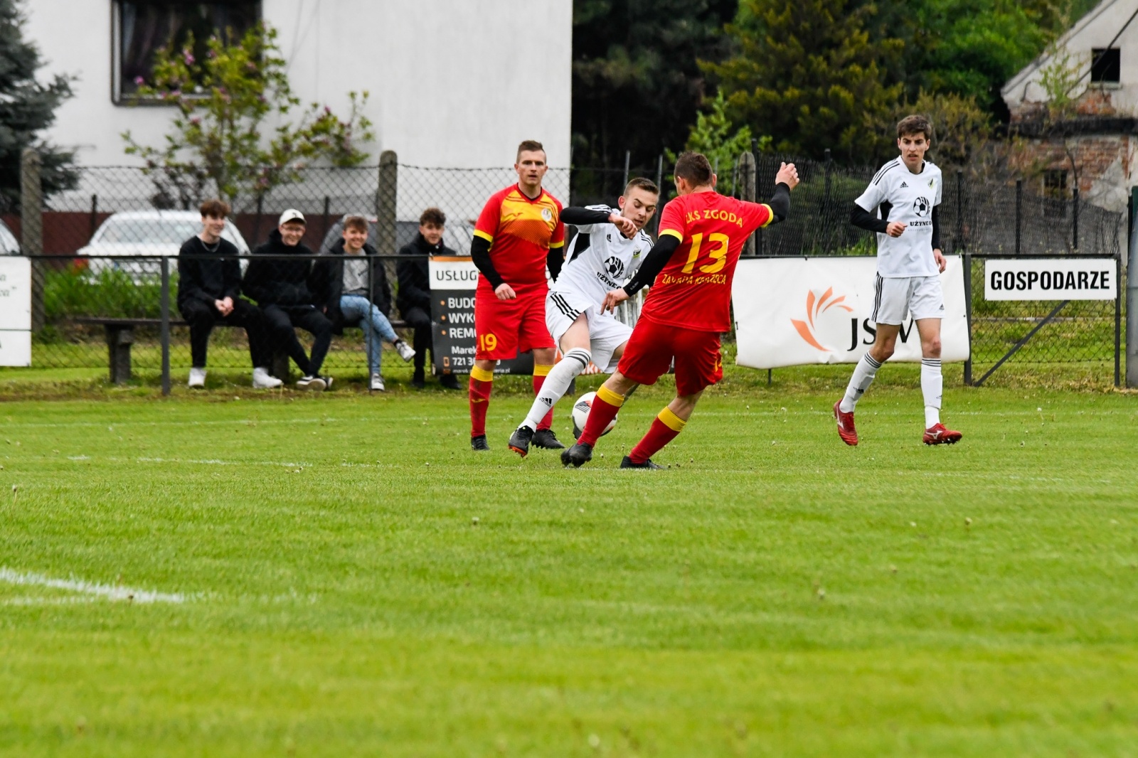 Zdjęcie w galerii na portalu naszwodzislaw.com: Lubomia pewnie pokonała Zgodę Zawada Książęca [FOTO] wiadomości z regionu