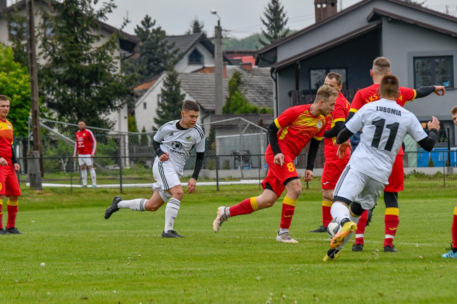 Zdjęcie w galerii na portalu naszwodzislaw.com: Lubomia pewnie pokonała Zgodę Zawada Książęca [FOTO] wiadomości z regionu