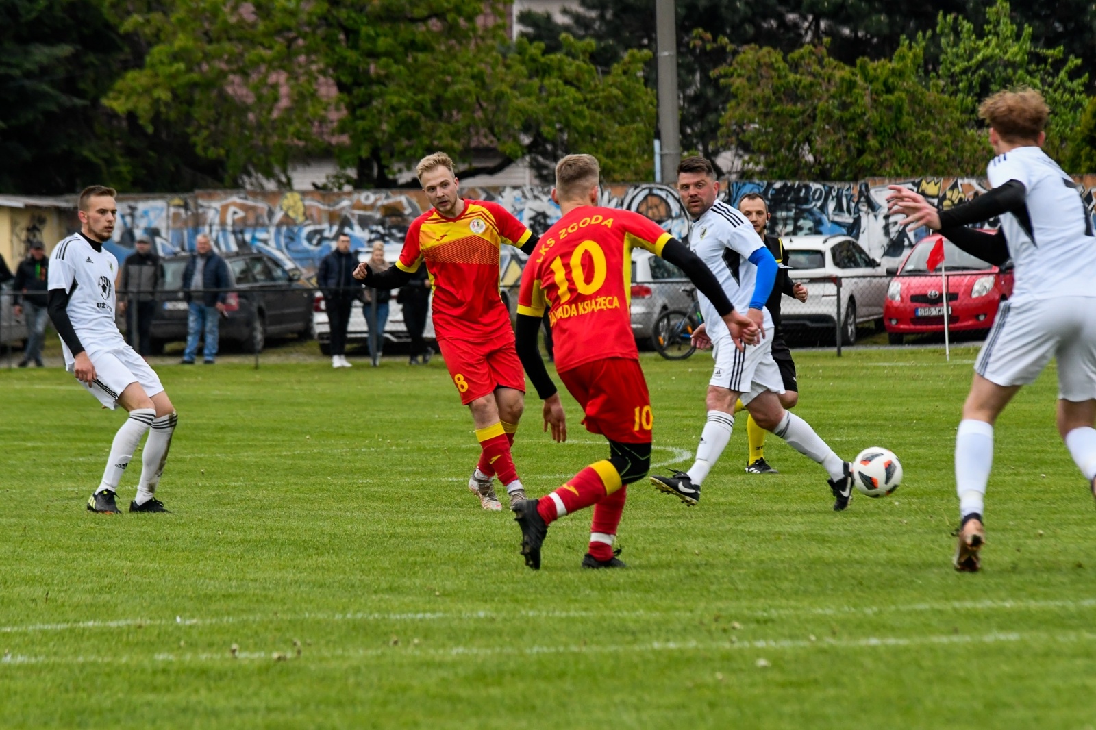 Zdjęcie w galerii na portalu naszwodzislaw.com: Lubomia pewnie pokonała Zgodę Zawada Książęca [FOTO] wiadomości z regionu