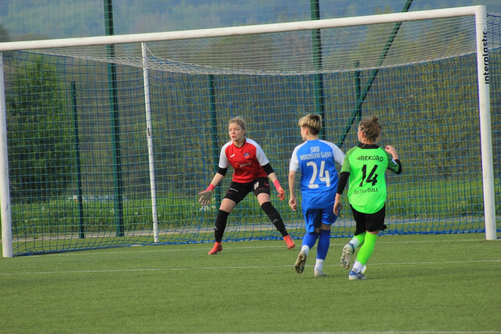 Zdjęcie w galerii na portalu naszwodzislaw.com: Podział punktów w starciu SWD Wodzisław i Rekordu Bielsko-Biała wiadomości z regionu