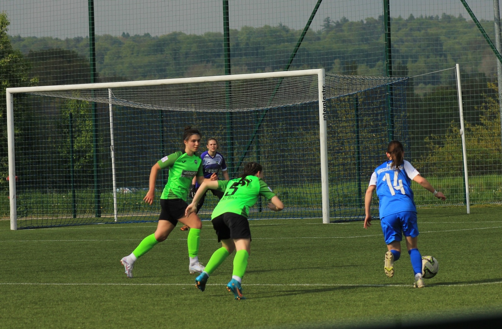 Zdjęcie w galerii na portalu naszwodzislaw.com: Podział punktów w starciu SWD Wodzisław i Rekordu Bielsko-Biała wiadomości z regionu