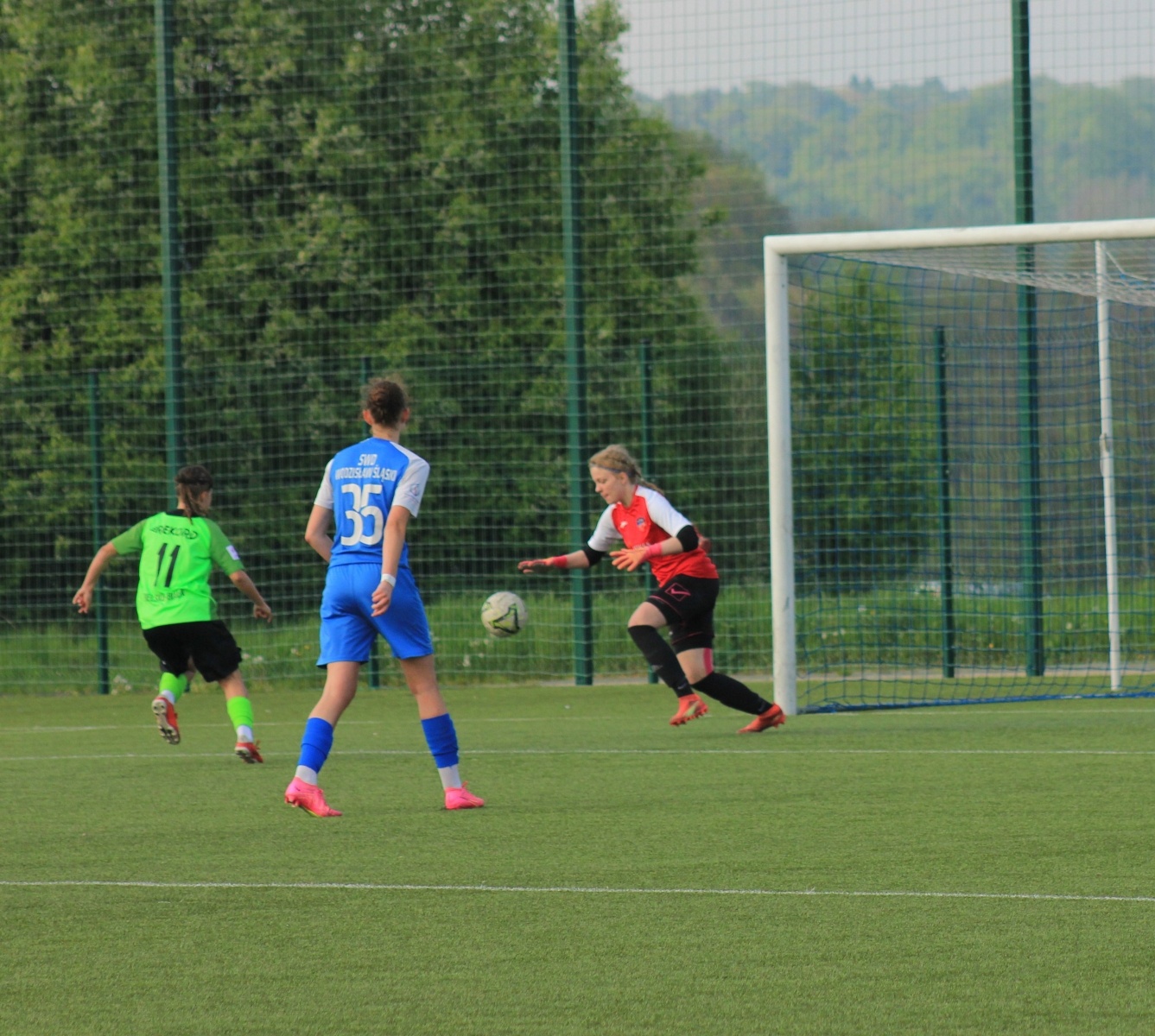 Zdjęcie w galerii na portalu naszwodzislaw.com: Podział punktów w starciu SWD Wodzisław i Rekordu Bielsko-Biała wiadomości z regionu