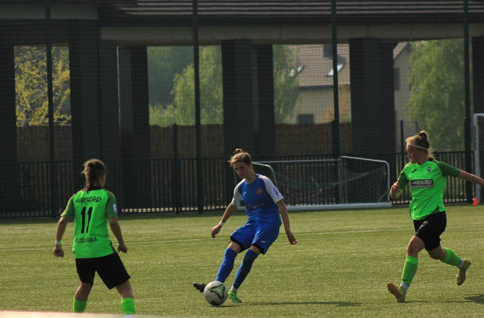 Zdjęcie w galerii na portalu naszwodzislaw.com: Podział punktów w starciu SWD Wodzisław i Rekordu Bielsko-Biała wiadomości z regionu