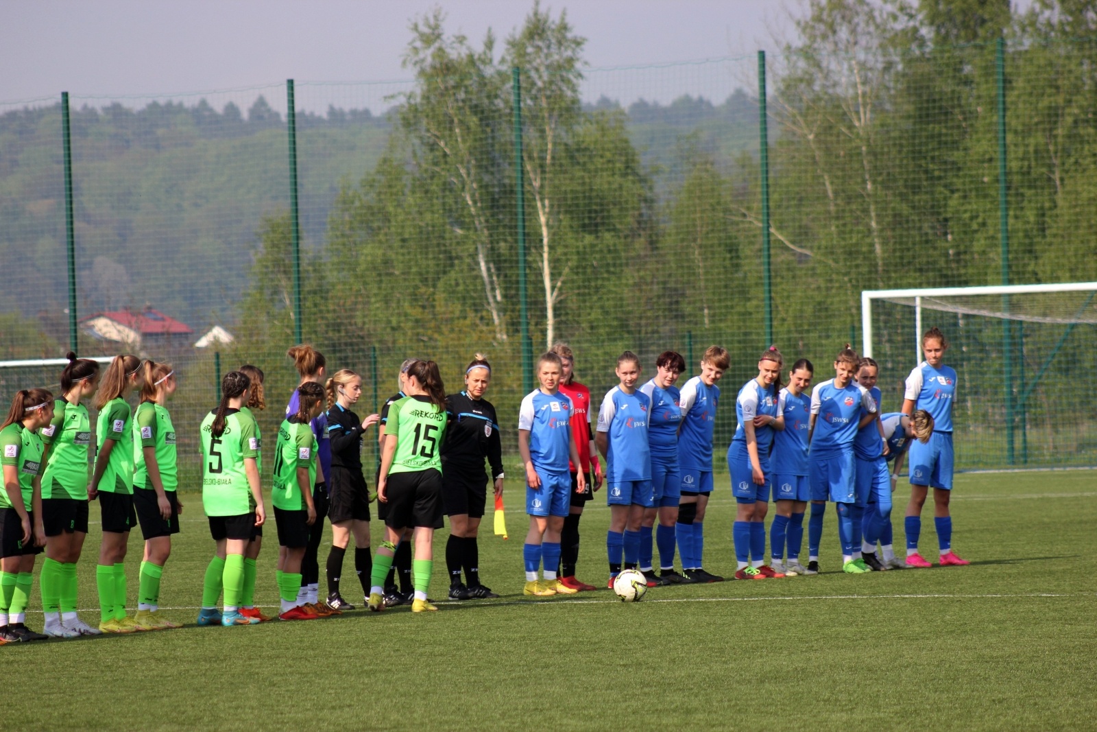 Zdjęcie w galerii na portalu naszwodzislaw.com: Podział punktów w starciu SWD Wodzisław i Rekordu Bielsko-Biała wiadomości z regionu