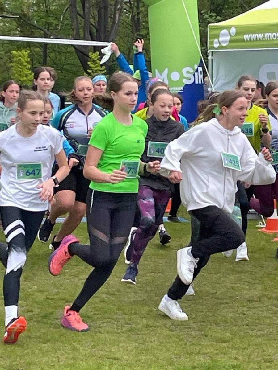 Zdjęcie w galerii na portalu naszwodzislaw.com: XVI Bieg Wiosny. Medale zawodniczek KS Ski Team Wodzisław Śląski wiadomości z regionu