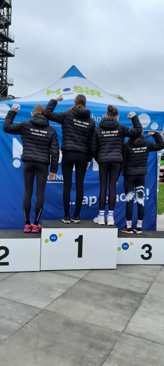 Zdjęcie w galerii na portalu naszwodzislaw.com: XVI Bieg Wiosny. Medale zawodniczek KS Ski Team Wodzisław Śląski wiadomości z regionu