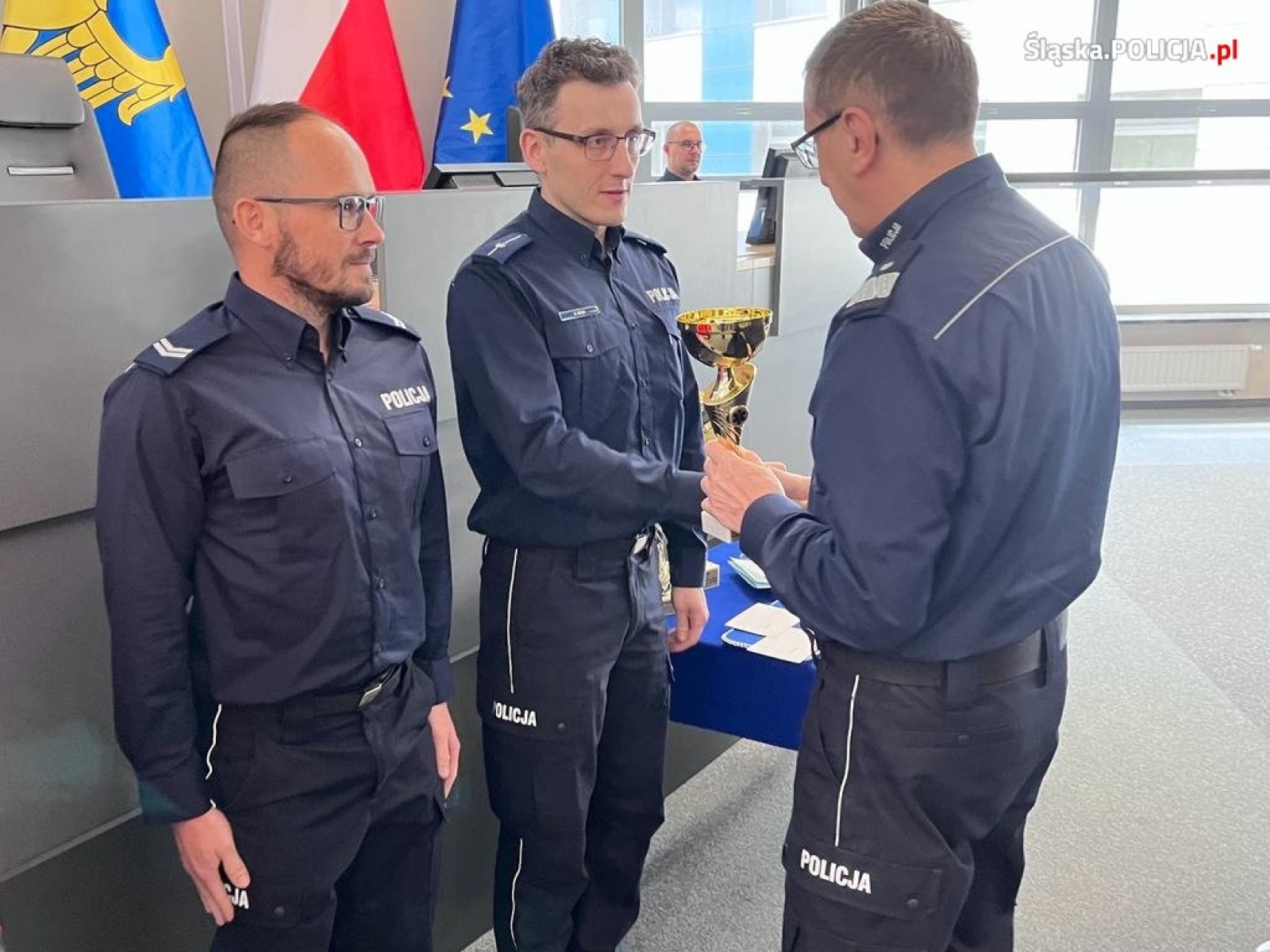 Zdjęcie w galerii na portalu naszwodzislaw.com: Policjanci z Wodzisławia Śląskiego na medal wiadomości z regionu