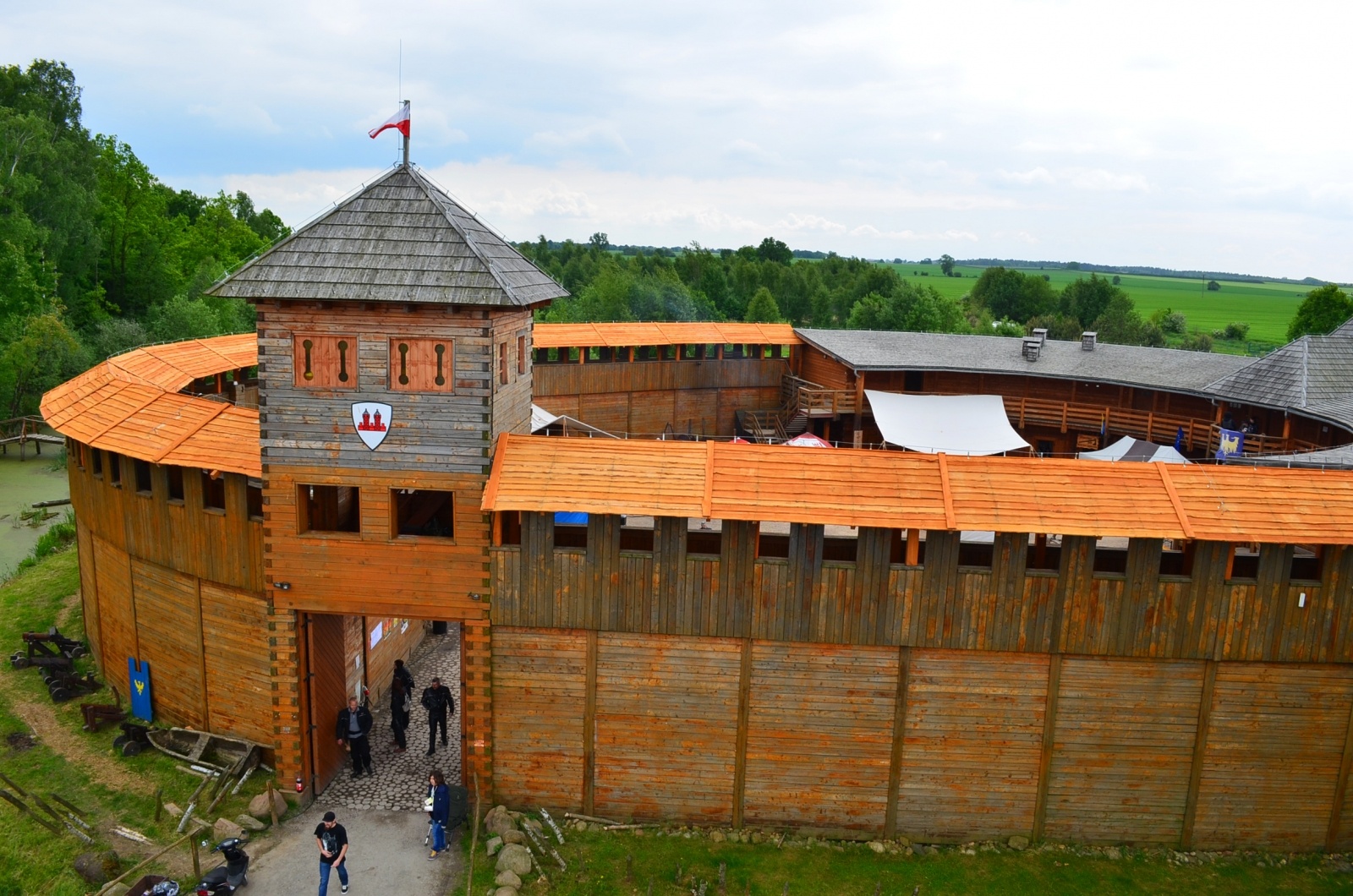 Zdjęcie w galerii na portalu naszwodzislaw.com: Międzynarodowy turniej w średniowiecznym grodzie wiadomości z regionu