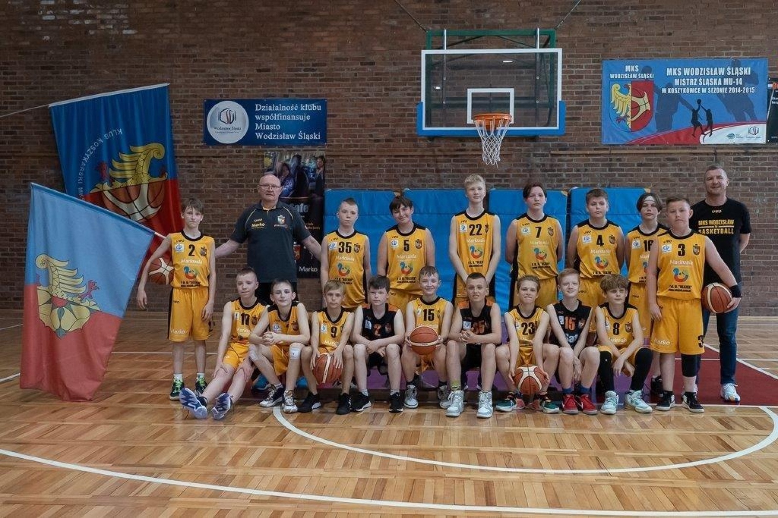 Zdjęcie w galerii na portalu naszwodzislaw.com: Koszykówka. Żaki MKS Wodzisław Śląski z awansem [FOTO] wiadomości z regionu