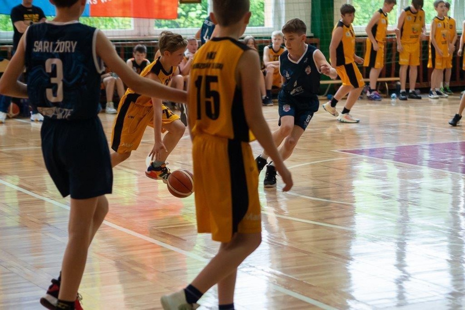 Zdjęcie w galerii na portalu naszwodzislaw.com: Koszykówka. Żaki MKS Wodzisław Śląski z awansem [FOTO] wiadomości z regionu