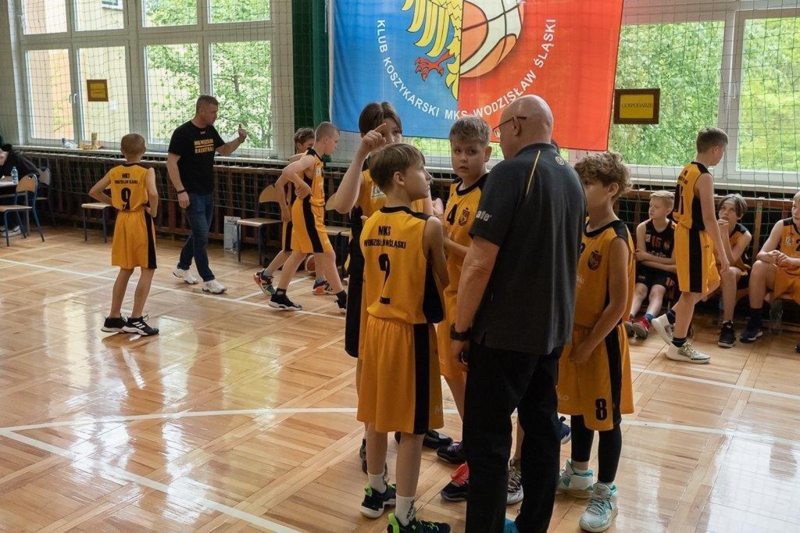 Zdjęcie w galerii na portalu naszwodzislaw.com: Koszykówka. Żaki MKS Wodzisław Śląski z awansem [FOTO] wiadomości z regionu
